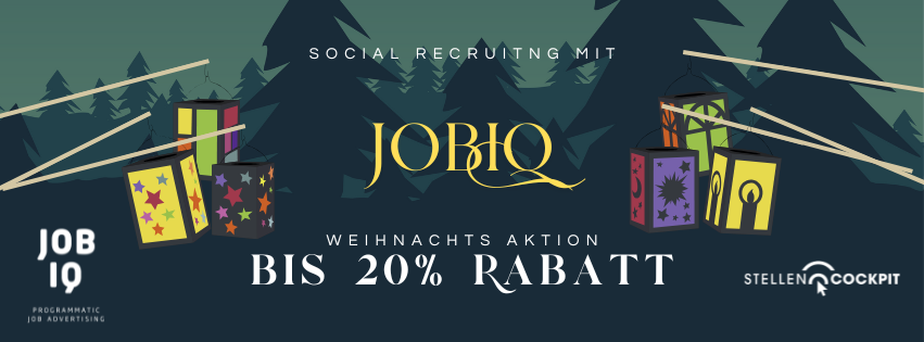 Weihnachtsaktion 2025 Job IQ Social Recruiting Weihnachtsaktion 2025 Job IQ Social Recruiting