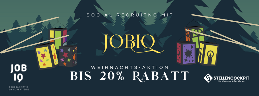 JobIQ Weihnachtsaktion 2025 JobIQ Weihnachtsaktion 2025